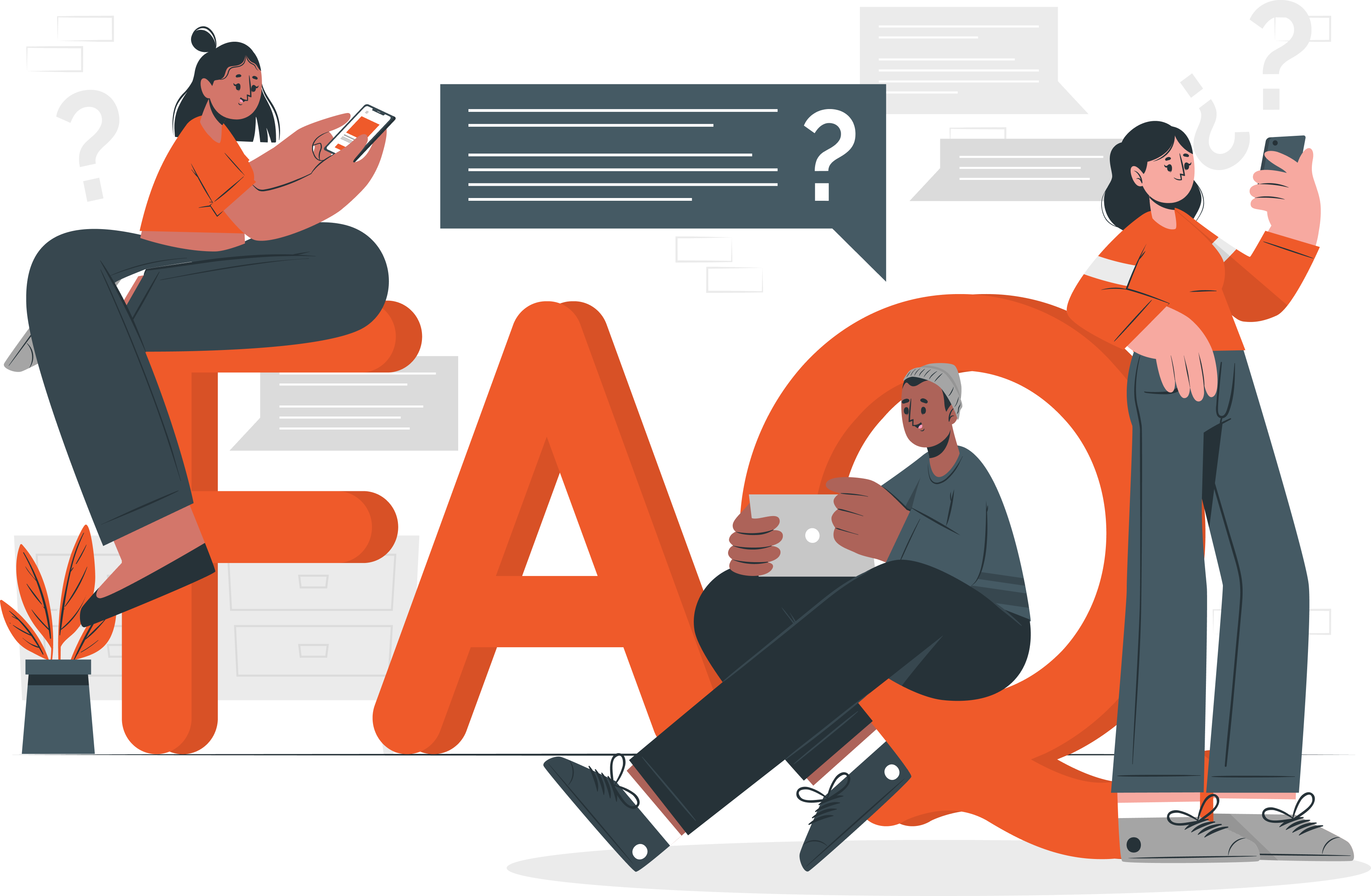 FAQ Illustration